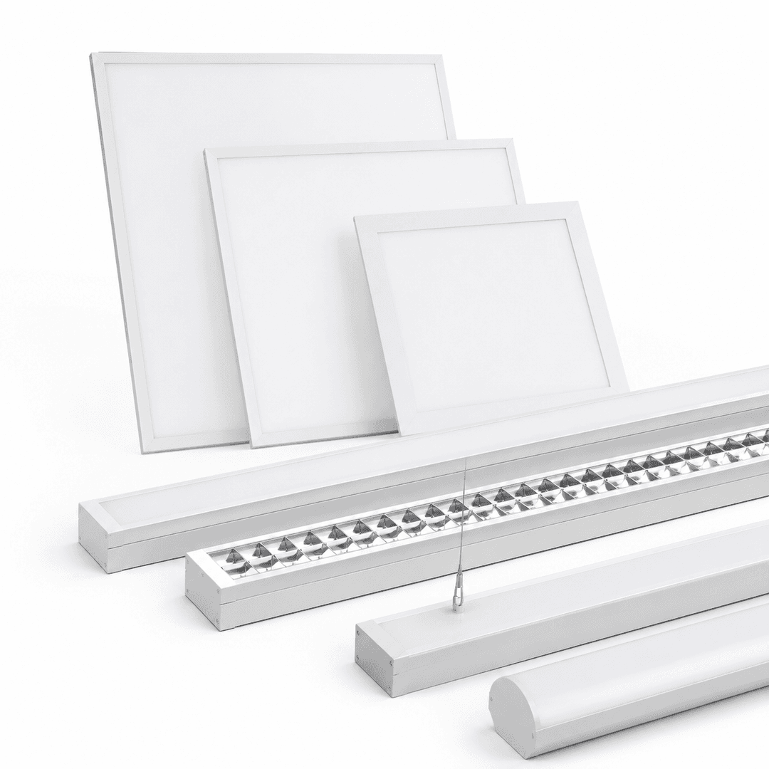 Panel light assembly step