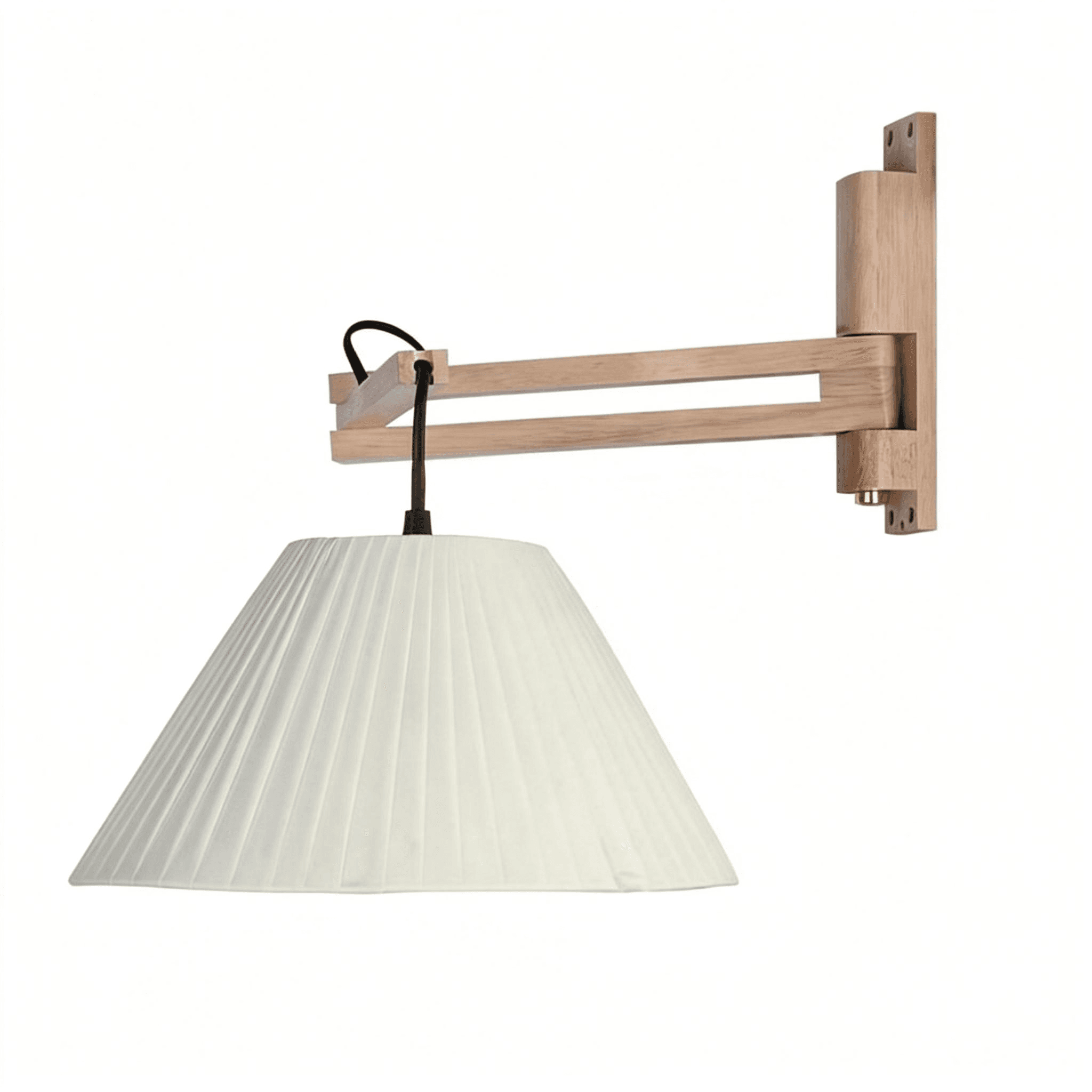 Wall-mounted Wooden Lamp