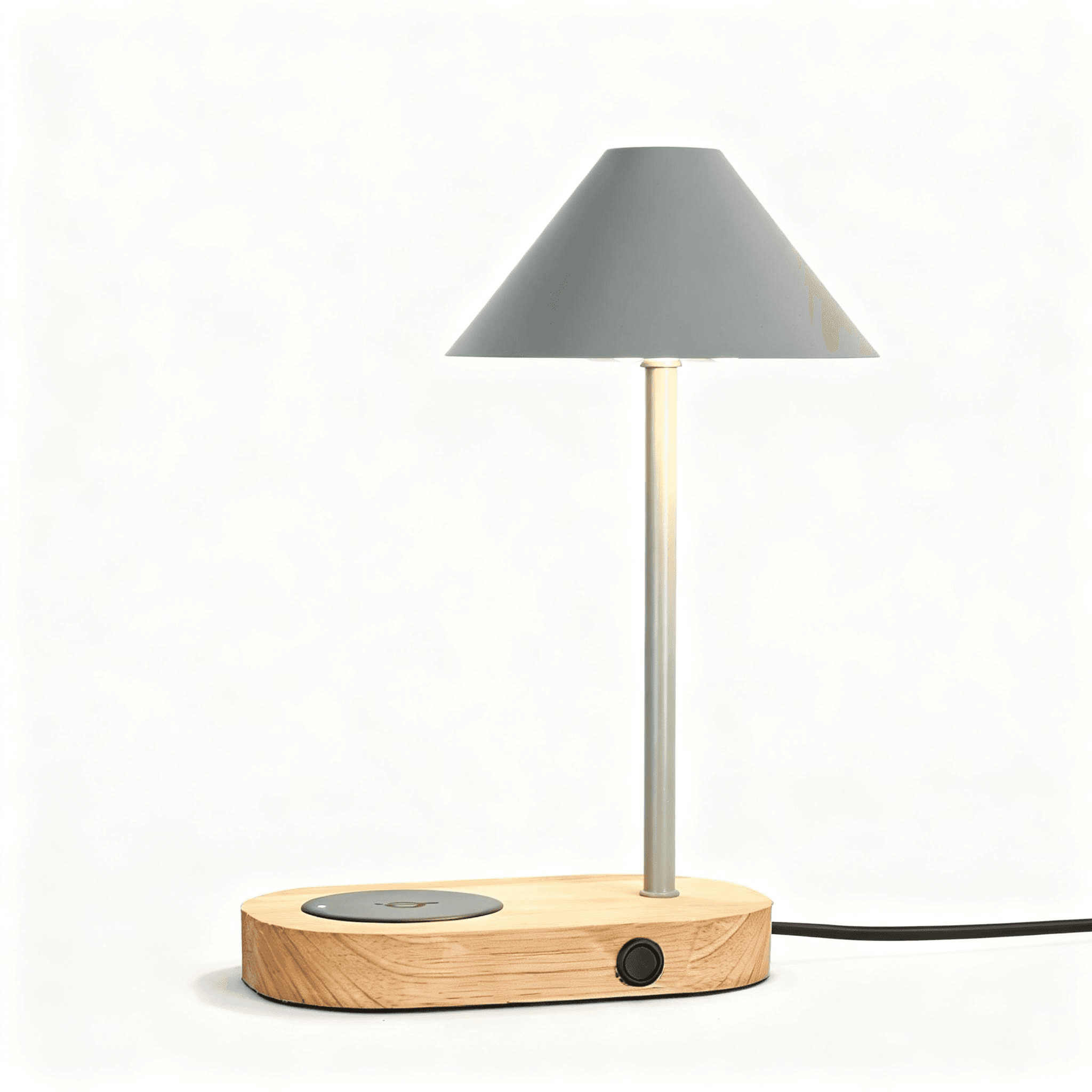 Modern Desk Lamp with Wireless Charger